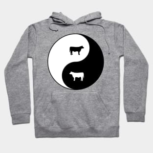 BBQ - Yin Yang Cow Hoodie